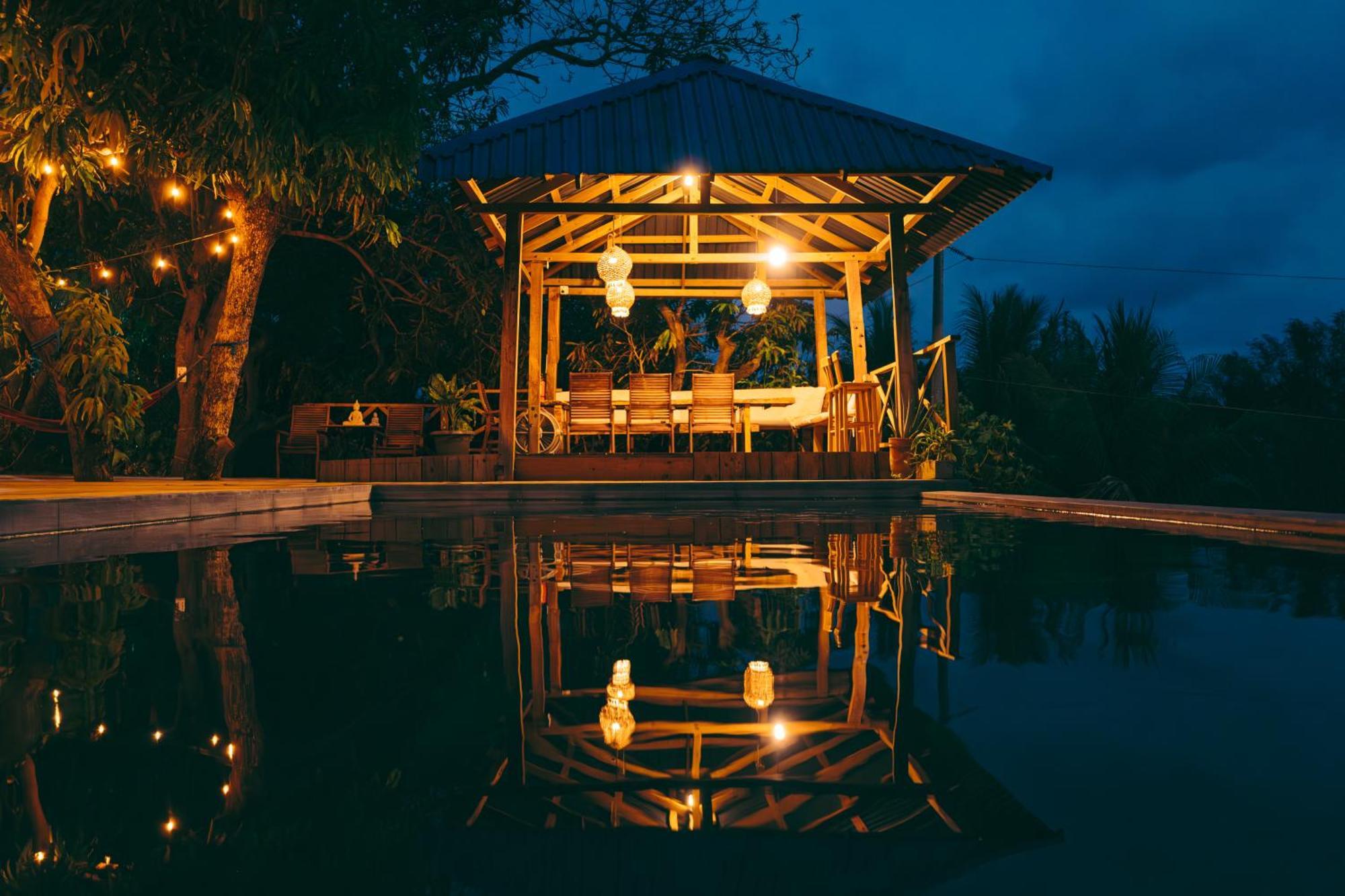 El Xalli Hotel El Zonte Bagian luar foto
