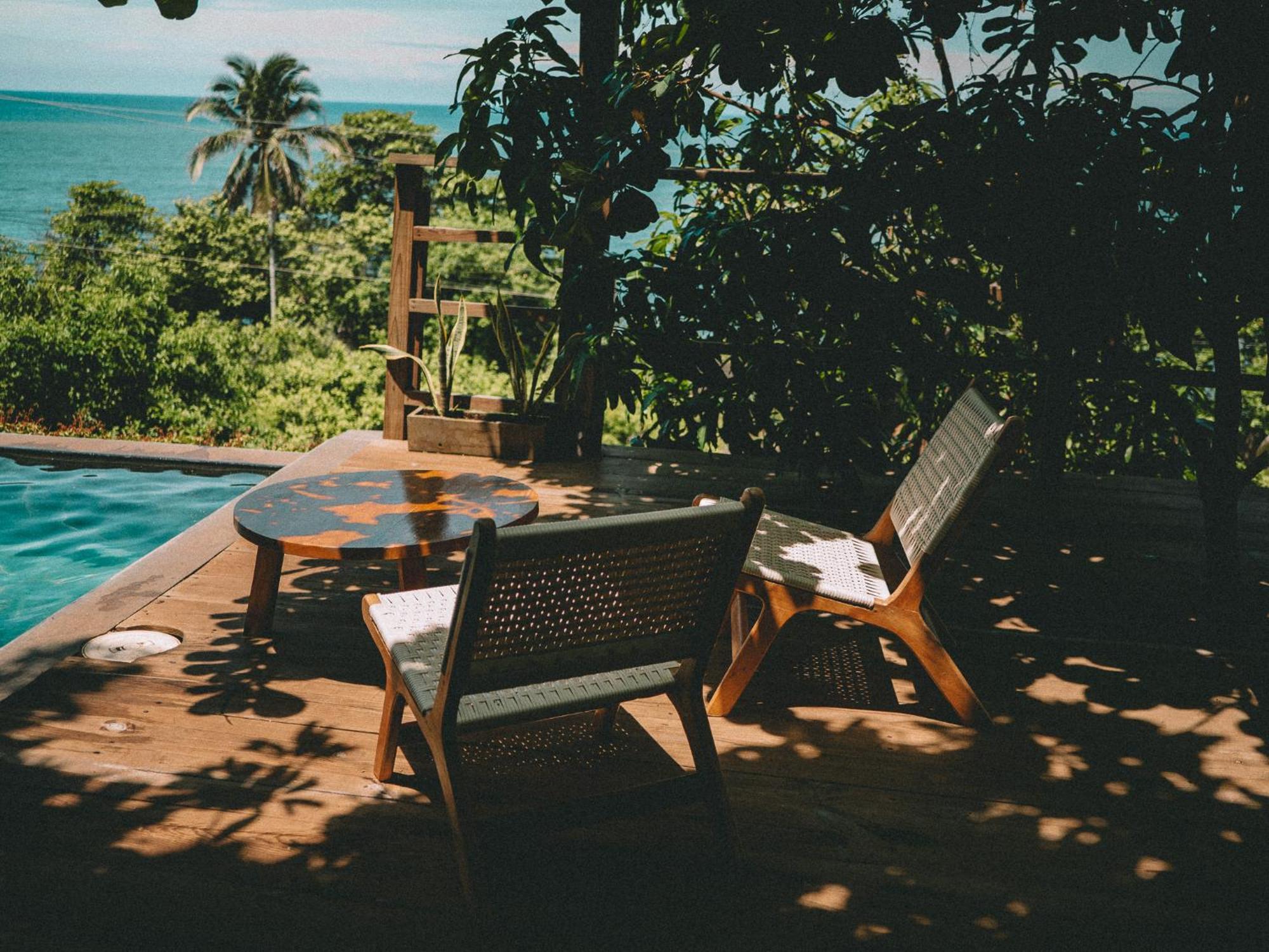 El Xalli Hotel El Zonte Bagian luar foto